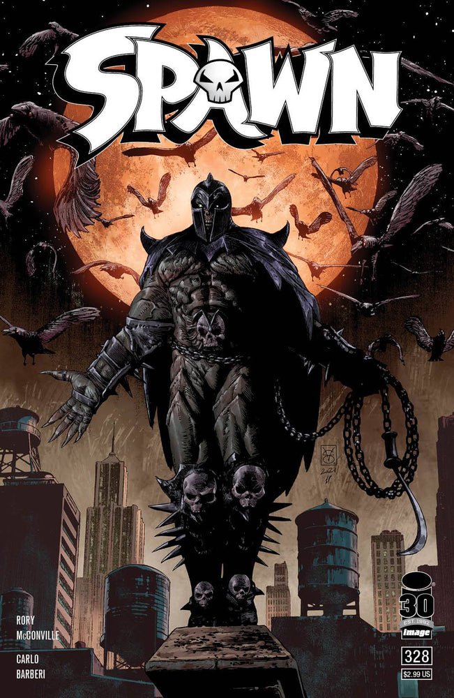 Spawn #328 B Valerio Giangiordano Variant (03/30/2022) Image (ONLINE ORDER ONLY)