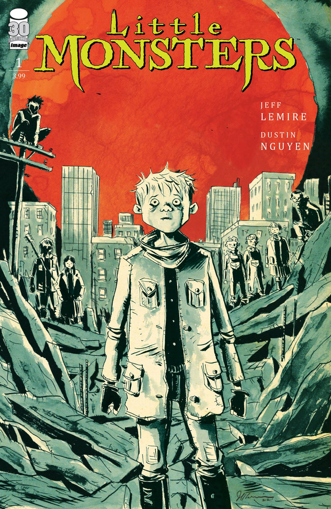 Little Monsters #1 B Jeff Lemire Variant (Mr) (03/09/2022) Image (ONLINE ORDER ONLY)