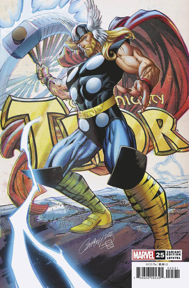 Thor #25 C J Scott Campbell Variant (05/18/2022) Marvel (ONLINE ORDER ONLY)