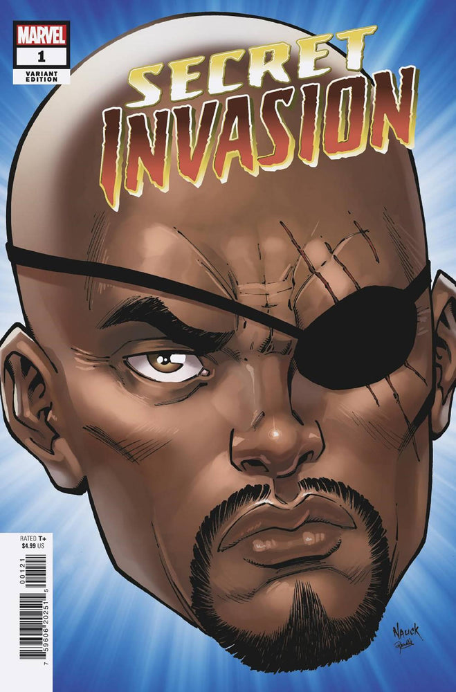 Secret Invasion #1 D (Of 5) Todd Nauck Headshot Variant (11/02/2022) Marvel (ONLINE ORDER ONLY)