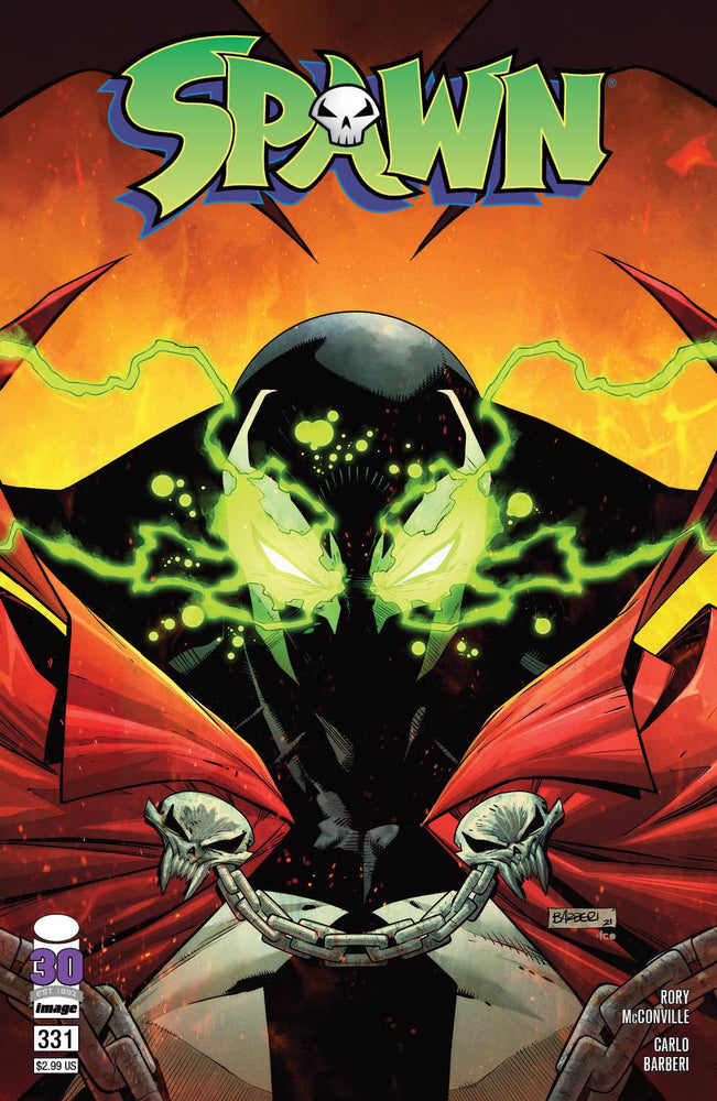 Spawn #331 B Carlo Barberi Variant (07/06/2022) Image (ONLINE ORDER ONLY)