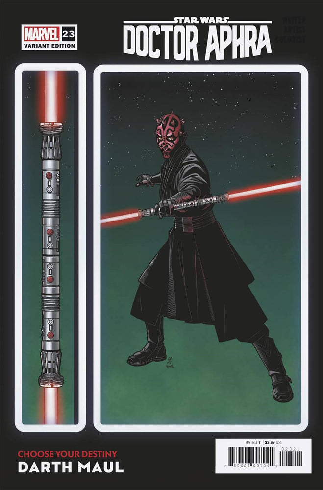 Star Wars Doctor Aphra #23 B Chris Sprouse Choose Your Destiny Variant (08/24/2022) Marvel (ONLINE ORDER ONLY)