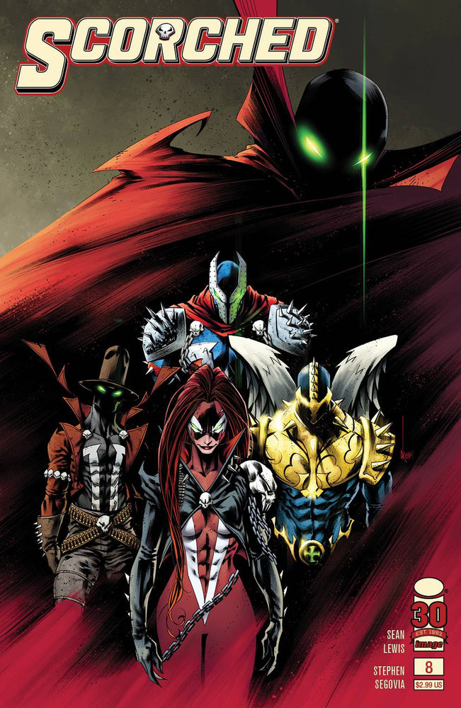 Spawn Scorched #8 B Kevin Keane Variant (07/27/2022) Image (ONLINE ORDER ONLY)