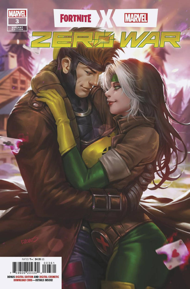 Fortnite X Marvel Zero War #3 (Of 5) 1:50 Derrick Chew Variant Rogue Gambit (08/17/2022) Marvel (ONLINE ORDER ONLY)