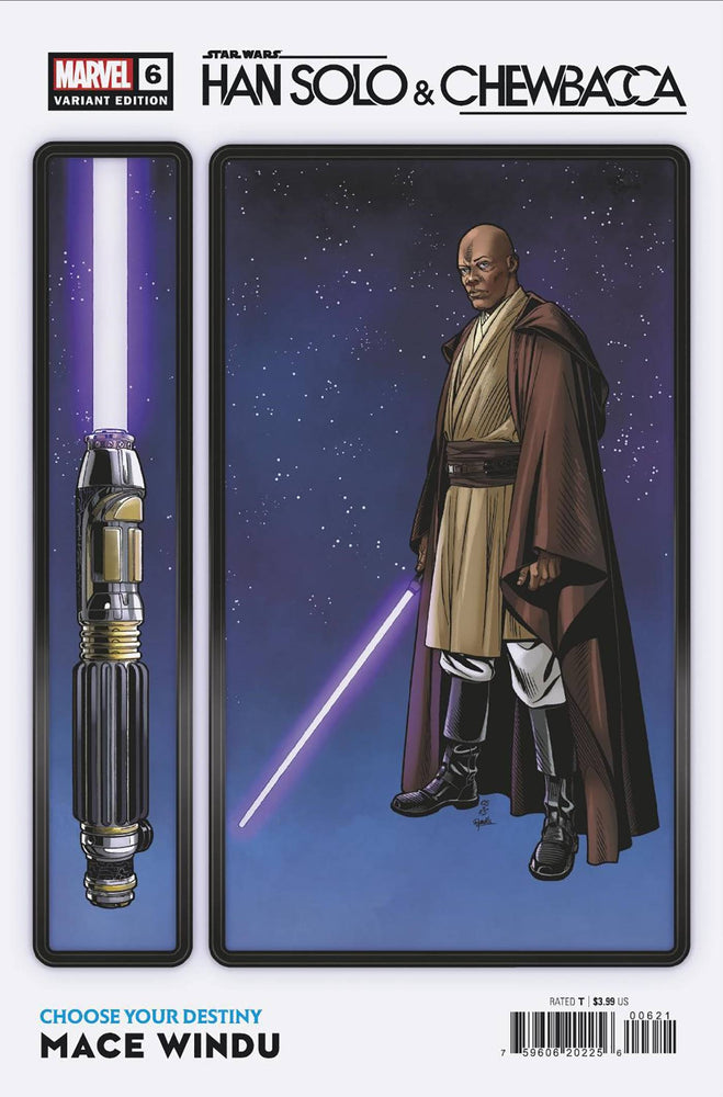 Star Wars Han Solo Chewbacca #6 C Chris Sprouse Choose Your Destiny Mace Windu Variant (09/28/2022) Marvel (ONLINE ORDER ONLY)