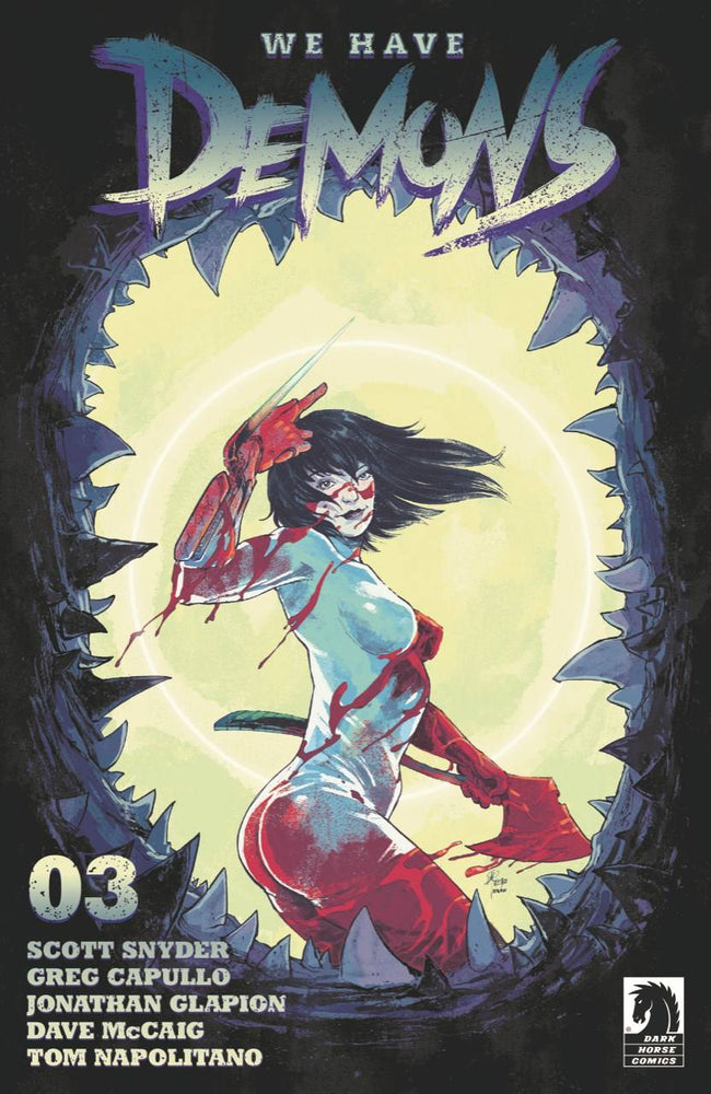 We Have Demons #3 (Of 3) D Ariela Kristantina Variant (Mr) (06/01/2022) Dark Horse (ONLINE ORDER ONLY)