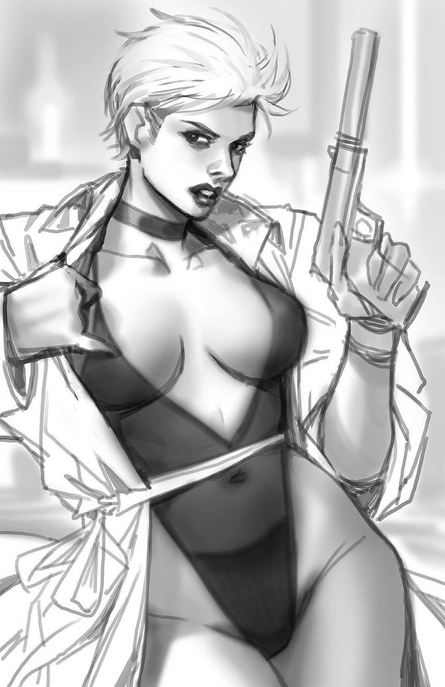 Gun Honey Blood For Blood #2 E 1:5 Derrick Chew Sketch Variant GGA (Mr) (09/28/2022) Titan (ONLINE ORDER ONLY)