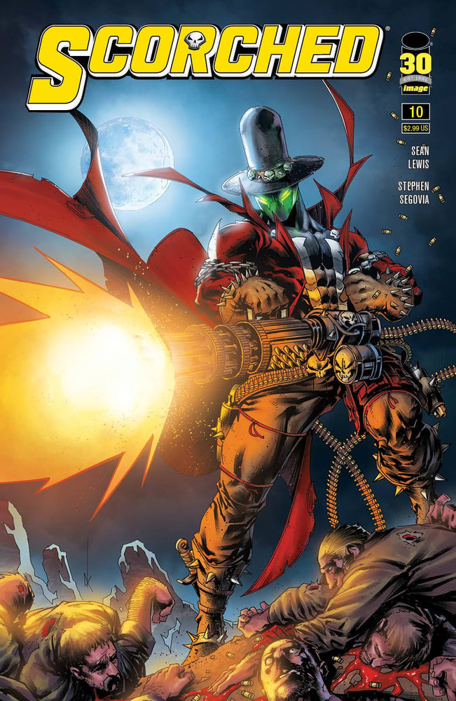 Spawn Scorched #10 B Kevin Keane Variant (09/28/2022) Image (ONLINE ORDER ONLY)