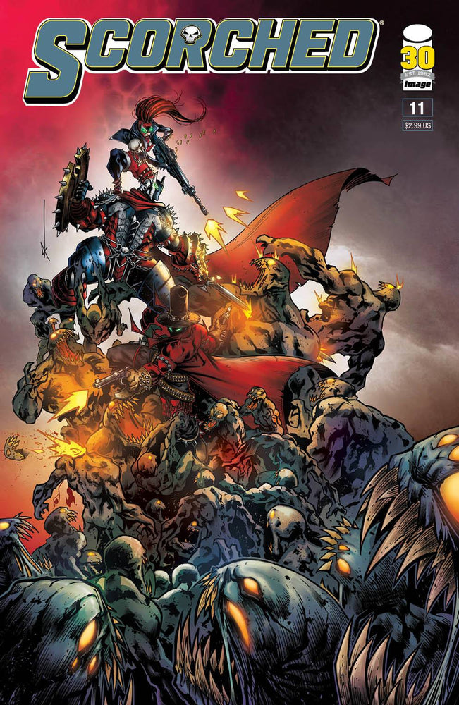 Spawn Scorched #11 B Kevin Keane Variant (10/26/2022) Image (ONLINE ORDER ONLY)