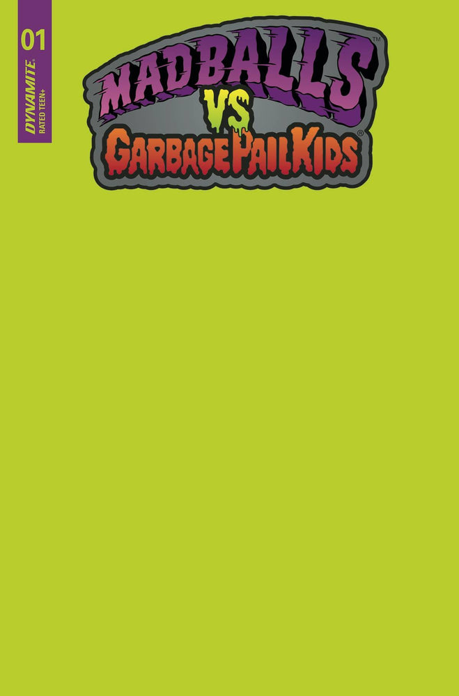 Madballs Vs Garbage Pail Kids #1 P Puke Green Blank FOC Bonus Variant (07/20/2022) Dynamite (ONLINE ORDER ONLY)
