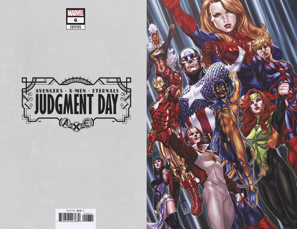 Axe Judgment Day #6 (Of 6) 1:100 Mark Brooks Virgin Variant (10/26/2022) Marvel (ONLINE ORDER ONLY)