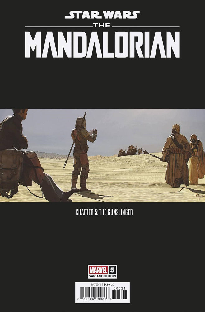 Star Wars The Mandalorian #5 B Concept Art Variant (11/02/2022) Marvel (ONLINE ORDER ONLY)