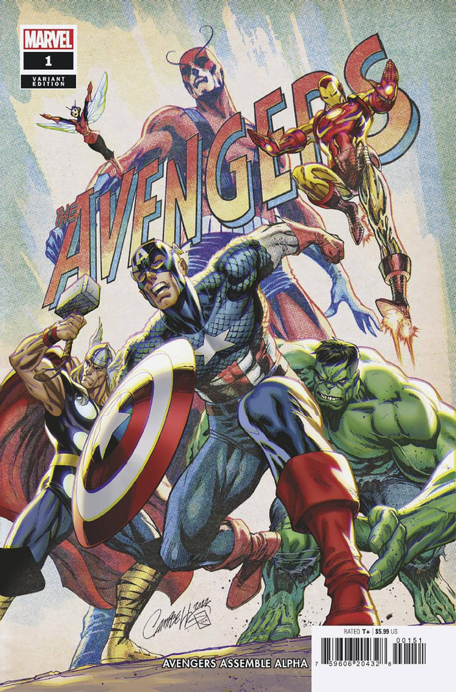 Avengers Assemble Alpha #1 C J Scott Campbell Anniversary Variant (11/30/2022) Marvel (ONLINE ORDER ONLY)