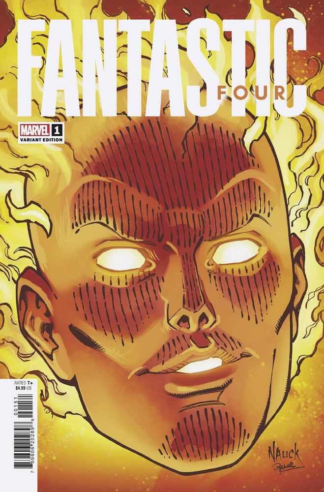 Fantastic Four #1 H Todd Nauck Headshot Variant (11/09/2022) Marvel (ONLINE ORDER ONLY)