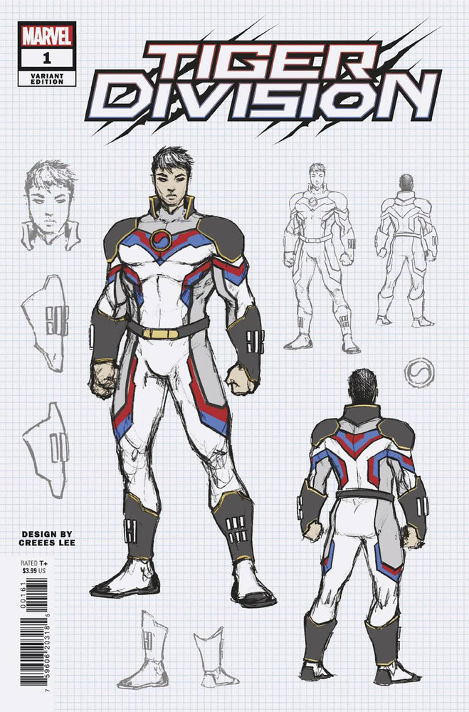 Tiger Division #1 G 1:10 Creees Lee Design Variant (11/02/2022) Marvel (ONLINE ORDER ONLY)