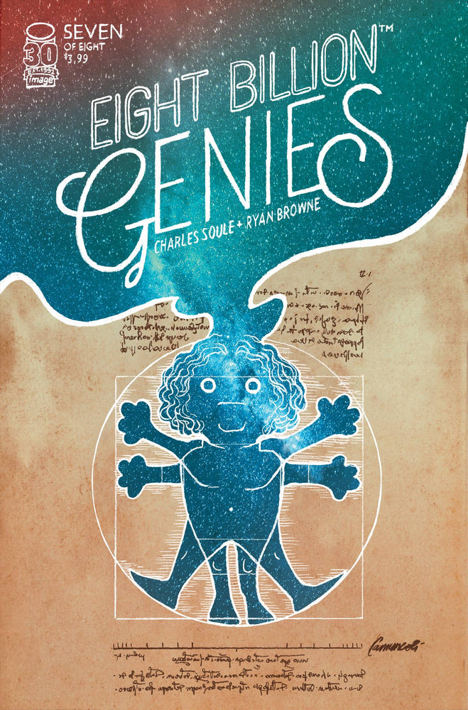 Eight Billion Genies #7 (Of 8) B Giuseppe Camuncoli Variant (Mr) (02/15/2023) Image (ONLINE ORDER ONLY)