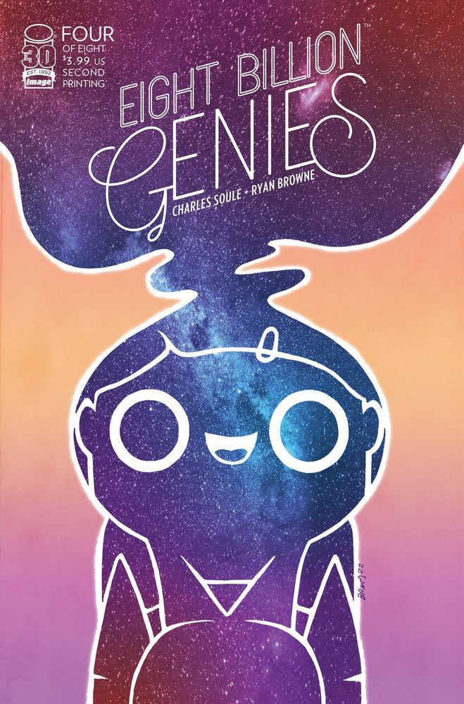 Eight Billion Genies #4 (Of 8) 2nd Print Ryan Browne Variant (Mr) (09/07/2022) Image (ONLINE ORDER ONLY)