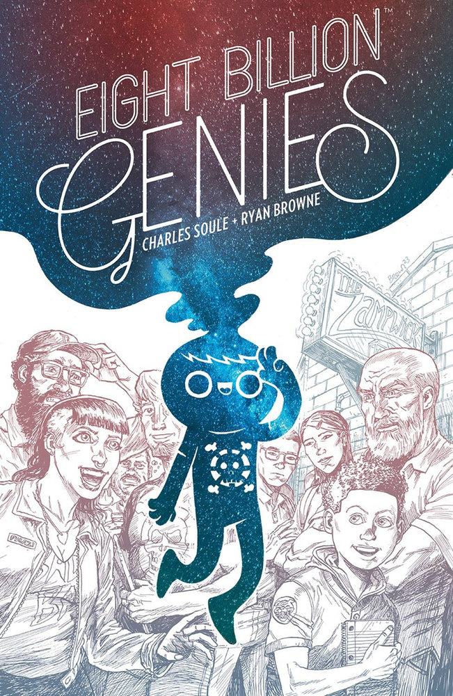 Eight Billion Genies Dlx Ed Hc Vol 01 Signed Bookplate Charles Soule Ryan Browne (07/19/2023) Image (ONLINE ORDER ONLY)