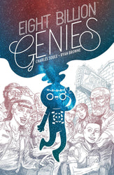Eight Billion Genies Dlx Ed Hc Vol 01 Signed Bookplate Charles Soule Ryan Browne (07/19/2023) Image (ONLINE ORDER ONLY)
