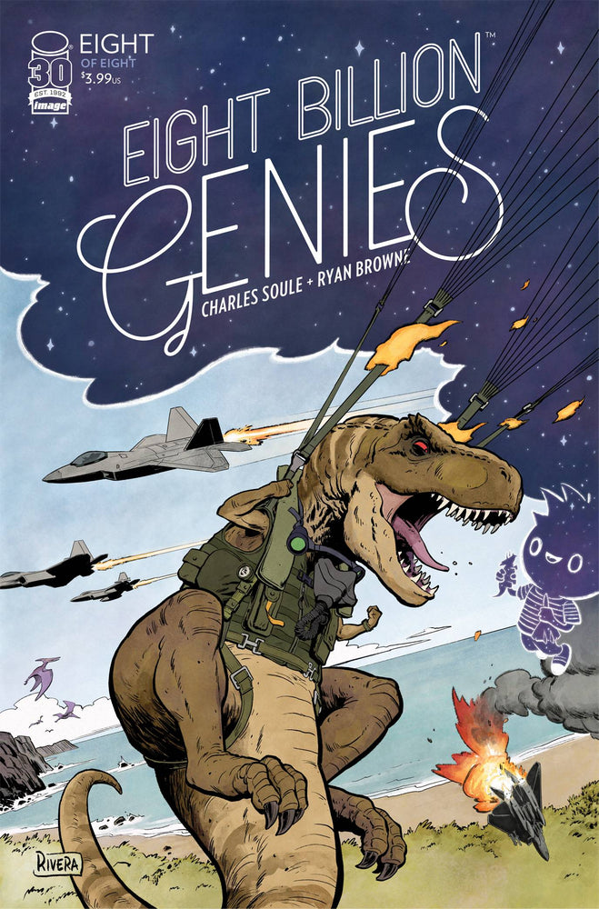 Eight Billion Genies #8 (Of 8) B Paolo Rivera Variant (Mr) (04/12/2023) Image (ONLINE ORDER ONLY)