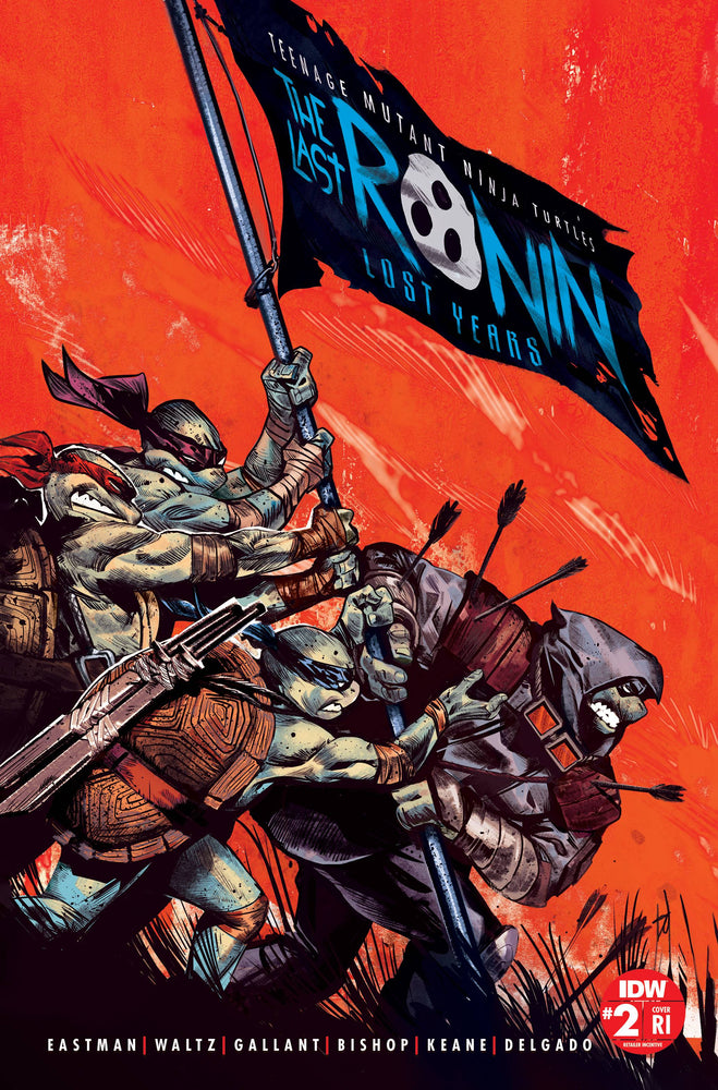 Teenage Mutant Ninja Turtles Tmnt Last Ronin Lost Years #2 C 1:25 Mike Del Mundo Variant (03/15/2023) Idw (ONLINE ORDER ONLY)