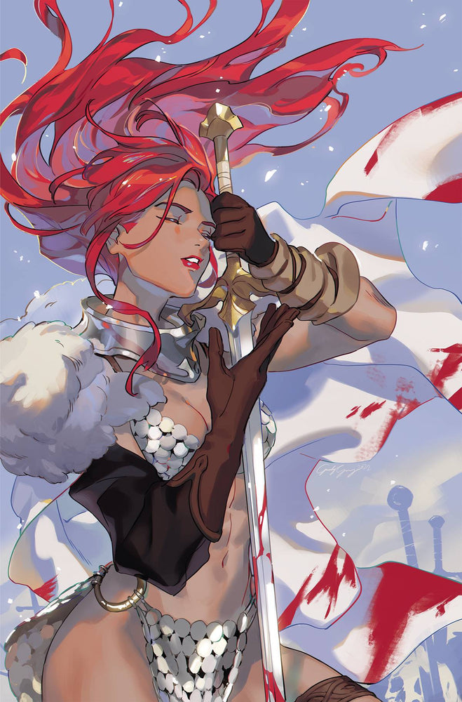 Unbreakable Red Sonja #1 ZA 1:15 Judy Jong FOC Variant (10/05/2022) Dynamite (ONLINE ORDER ONLY)