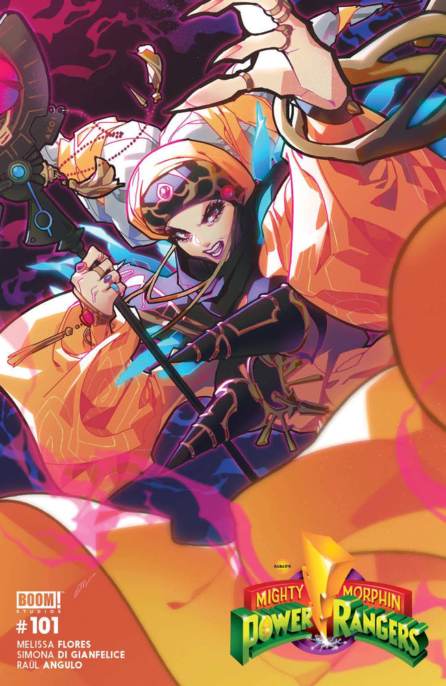 Mighty Morphin Power Rangers #101 G FOC Reveal Rose Besch Variant (C: 1-0-0) (10/26/2022) Boom (ONLINE ORDER ONLY)