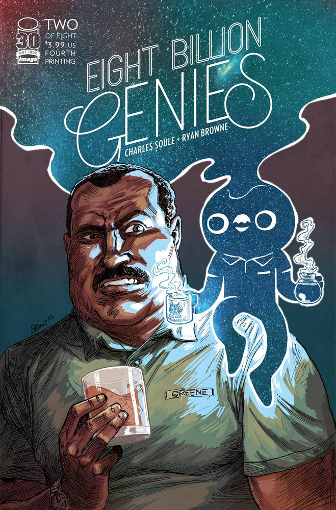 Eight Billion Genies #2 (Of 8) 4th Print Ryan Browne Variant (Mr) (10/26/2022) Image (ONLINE ORDER ONLY)