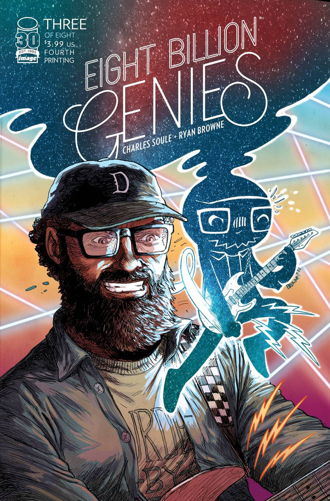 Eight Billion Genies #3 (Of 8) 4th Print Ryan Browne Variant (Mr) (10/26/2022) Image (ONLINE ORDER ONLY)