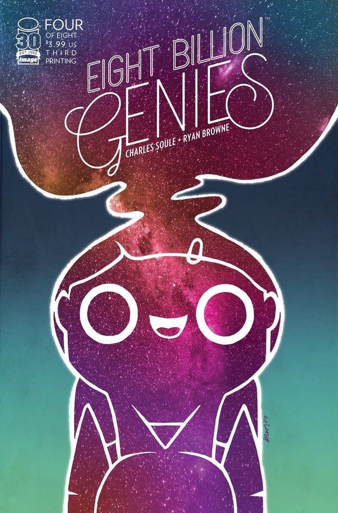 Eight Billion Genies #4 (Of 8) 3rd Print Ryan Browne Variant (Mr) (10/26/2022) Image (ONLINE ORDER ONLY)