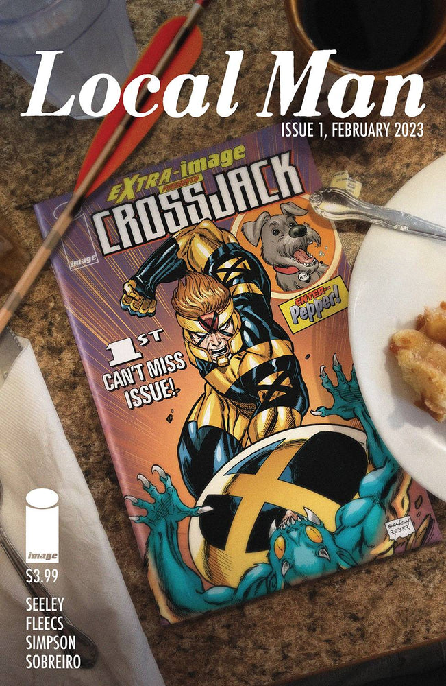 Local Man #1 B Tim Seeley Variant SIGNED Tony Fleecs (02/22/2023) Image (ONLINE ORDER ONLY)
