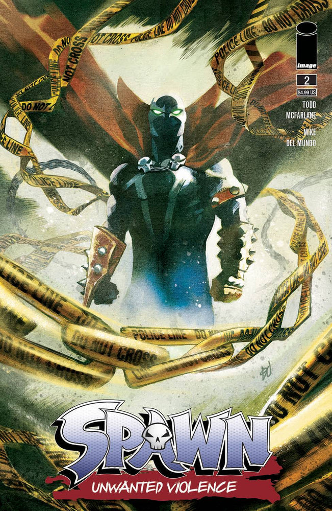 Spawn Unwanted Violence #2 (Of 2) A Mike Del Mundo Todd Mcfarlane (02/22/2023) Image (ONLINE ORDER ONLY)