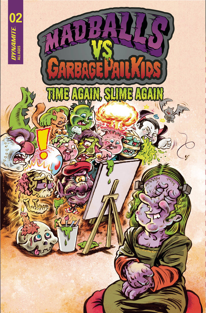 Madballs Vs Garbage Pail Kids Slime Again #2 B Jason Crosby Variant (03/15/2023) Dynamite (ONLINE ORDER ONLY)