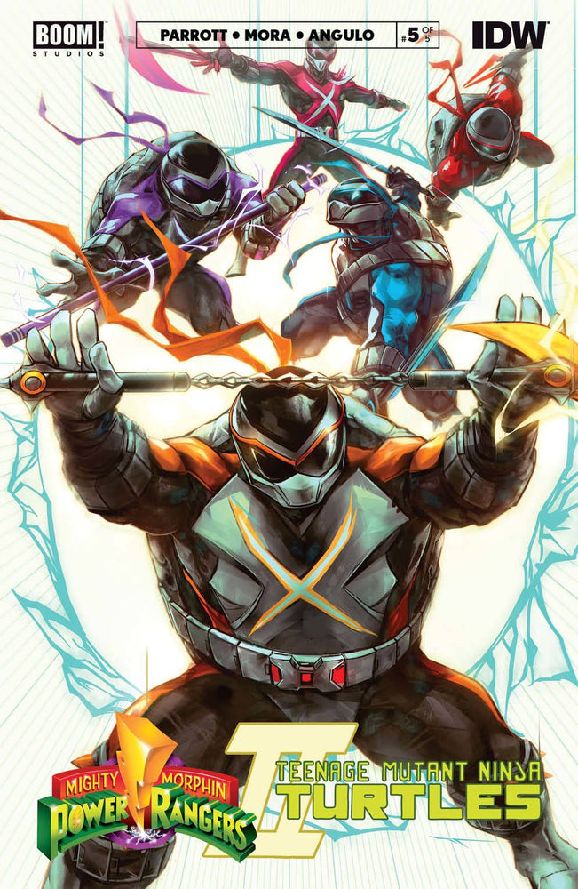 Mmpr Tmnt Ii #5 (Of 5) D Tmnt Ivan Tao Variant (05/03/2023) Boom (ONLINE ORDER ONLY)