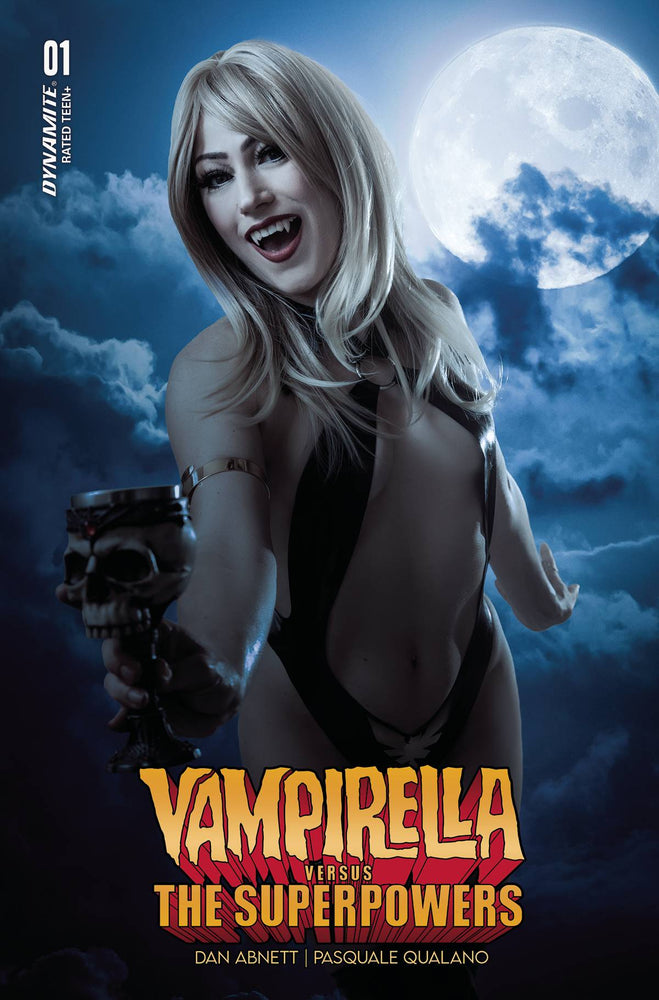Vampirella Vs Superpowers #1 F Cosplay Variant (05/24/2023) Dynamite (ONLINE ORDER ONLY)