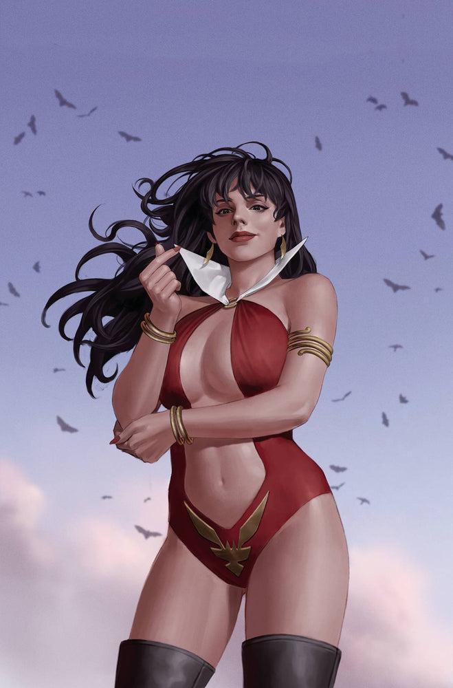 Vampirella Vs Superpowers #1 P 1:40 Jung Geun Yoon Virgin Variant (05/24/2023) Dynamite (ONLINE ORDER ONLY)