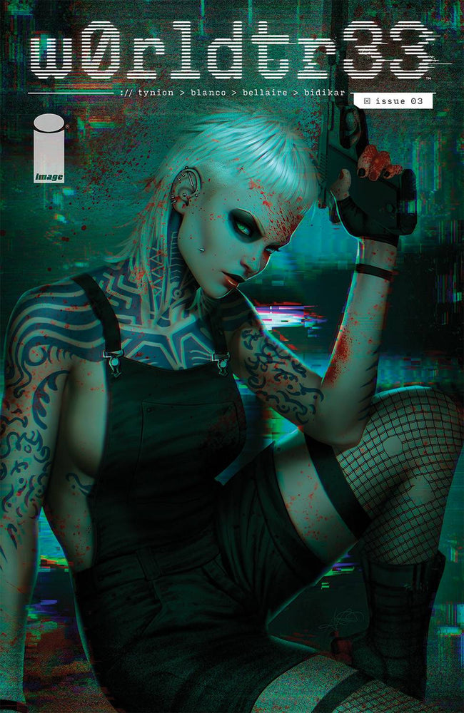 W0Rldtr33 #3 D 1:50 Ariel Diaz Variant (06/28/2023) Image (ONLINE ORDER ONLY)