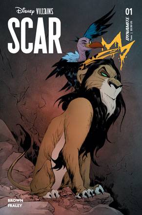 DISNEY VILLAINS SCAR #1 V FOC BONUS JAE LEE ORIGINAL Variant (04/05/2023) Dynamite (ONLINE ORDER ONLY)