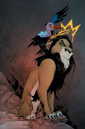 DISNEY VILLAINS SCAR #1 ZD FOC 1:15 JAE LEE VIRGIN Variant (04/05/2023) Dynamite (ONLINE ORDER ONLY)