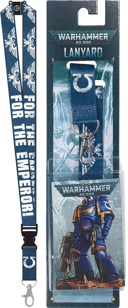 Warhammer 40K: Ultramarines Icon Lanyard (ONLINE ORDER ONLY)