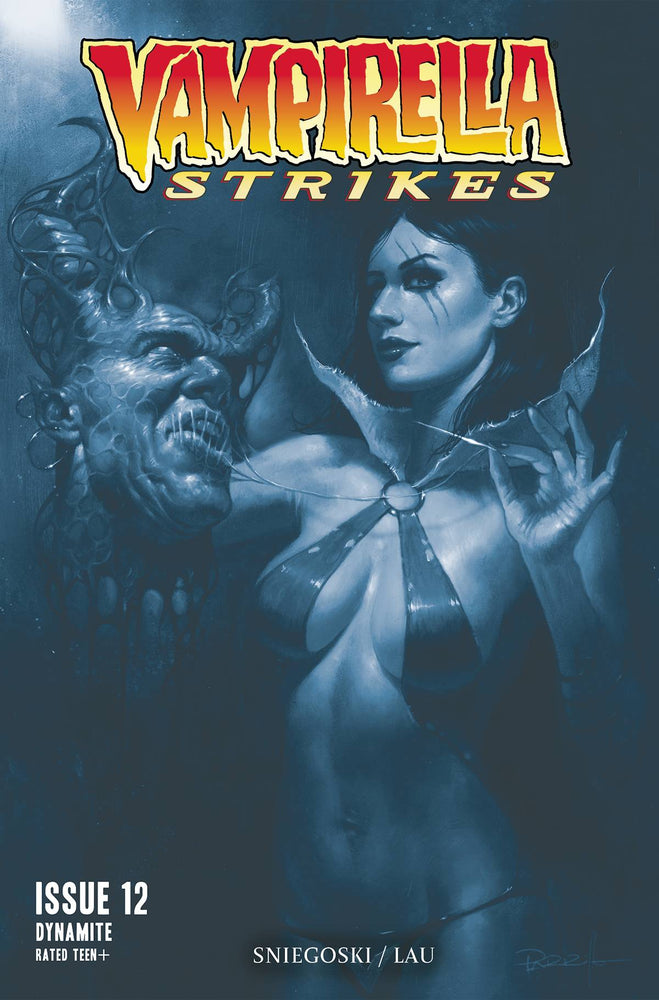 Vampirella Strikes #12 N 1:7 FOC Lucio Parrillo Tint Variant (04/26/2023) Dynamite (ONLINE ORDER ONLY)