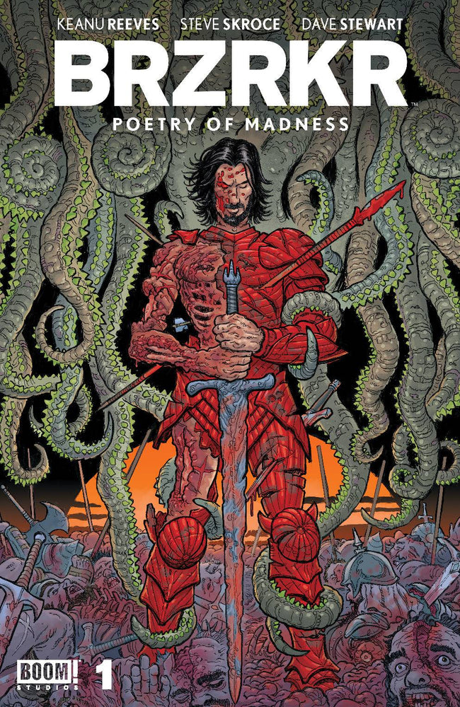 Brzrkr Poetry Of Madness #1 C Foil Steve Skroce Variant (07/26/2023) Boom (ONLINE ORDER ONLY)
