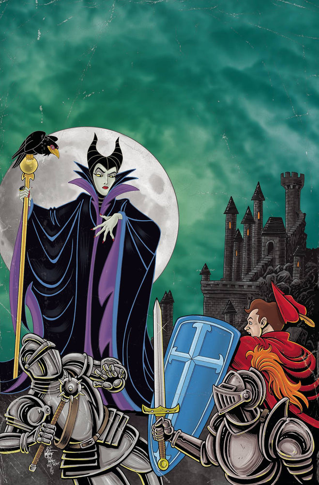 Disney Villains Maleficent #1 ZF 1:10 Foc Ken Haeser Virgin Variant (05/17/2023) Dynamite (ONLINE ORDER ONLY)