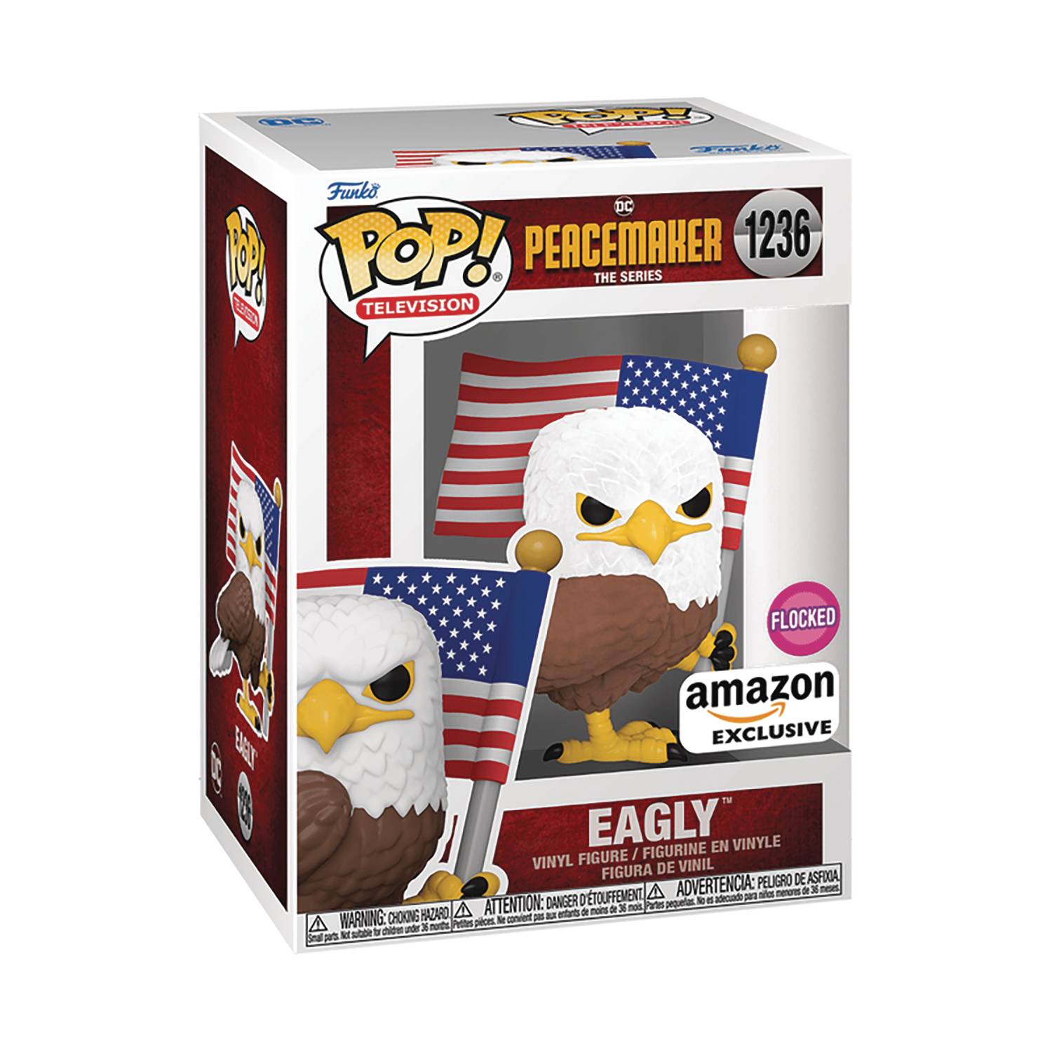 Peacemaker Eagly Funko Pop! Vinyl Figure 1236 FLOCKED (ONLINE ORDER ONLY)