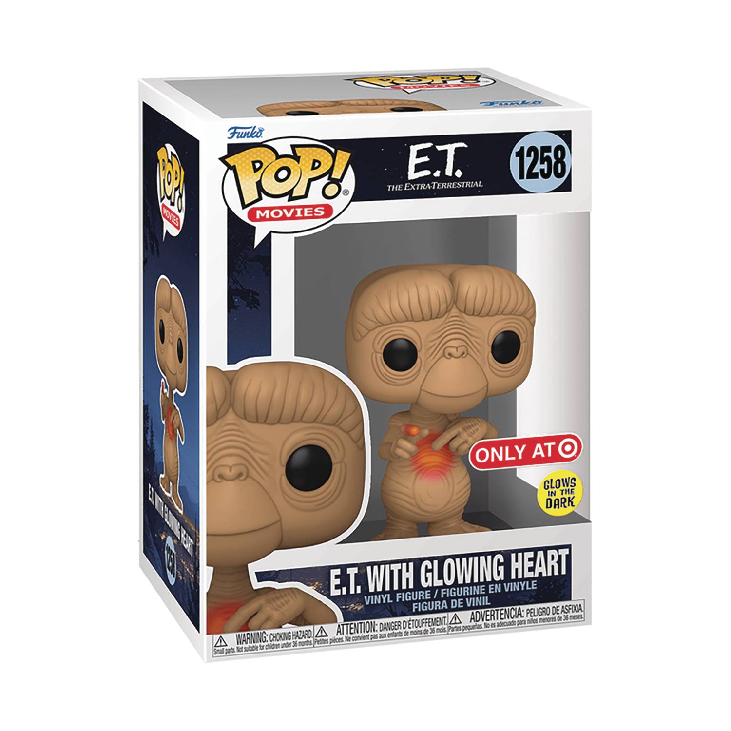 E.T. with Glowing Heart Funko Pop! Vinyl Figure #1258 (ONLINE ORDER ONLY)