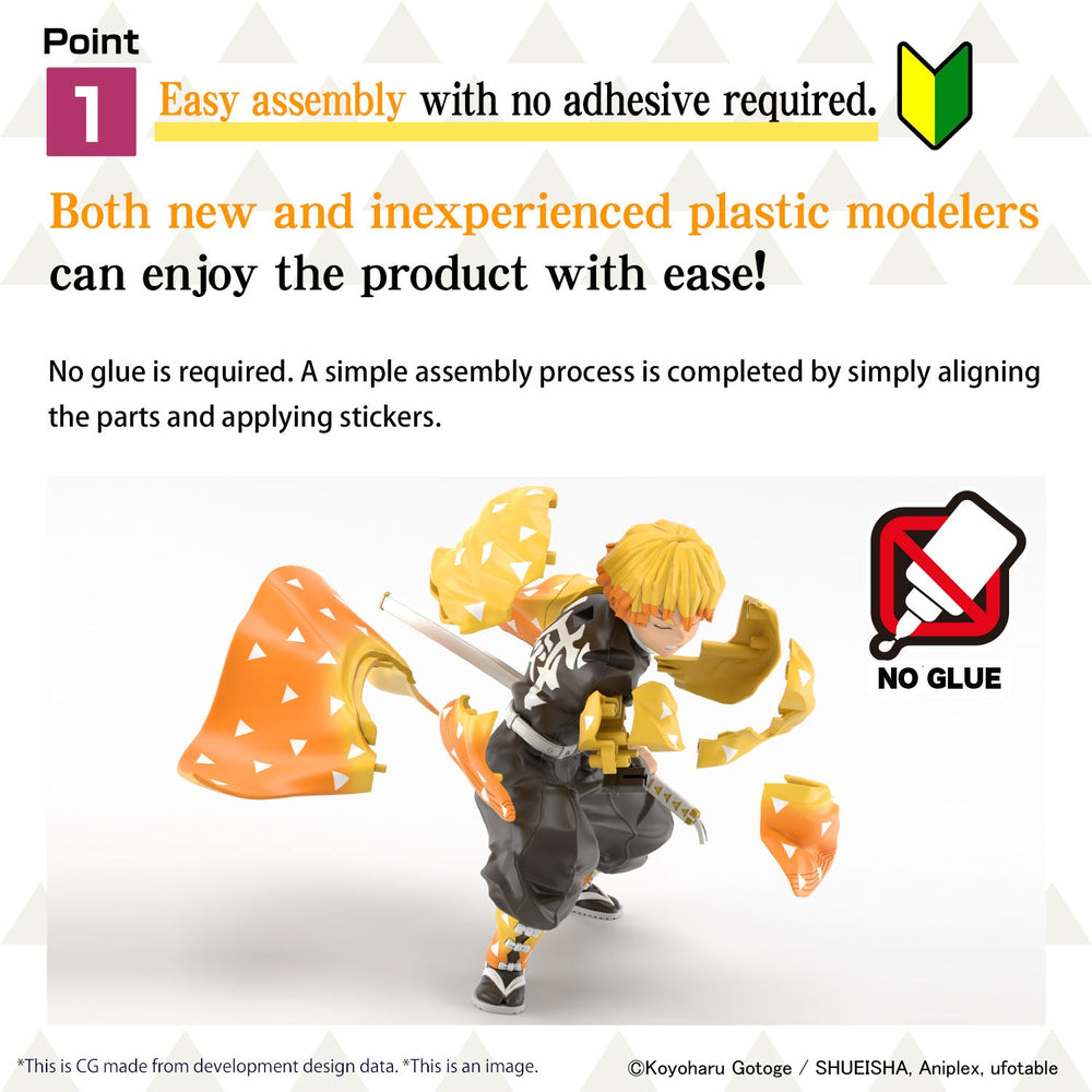 Demon Slayer Zenitsu Agatsuma Model Kit (ONLINE ORDER ONLY)