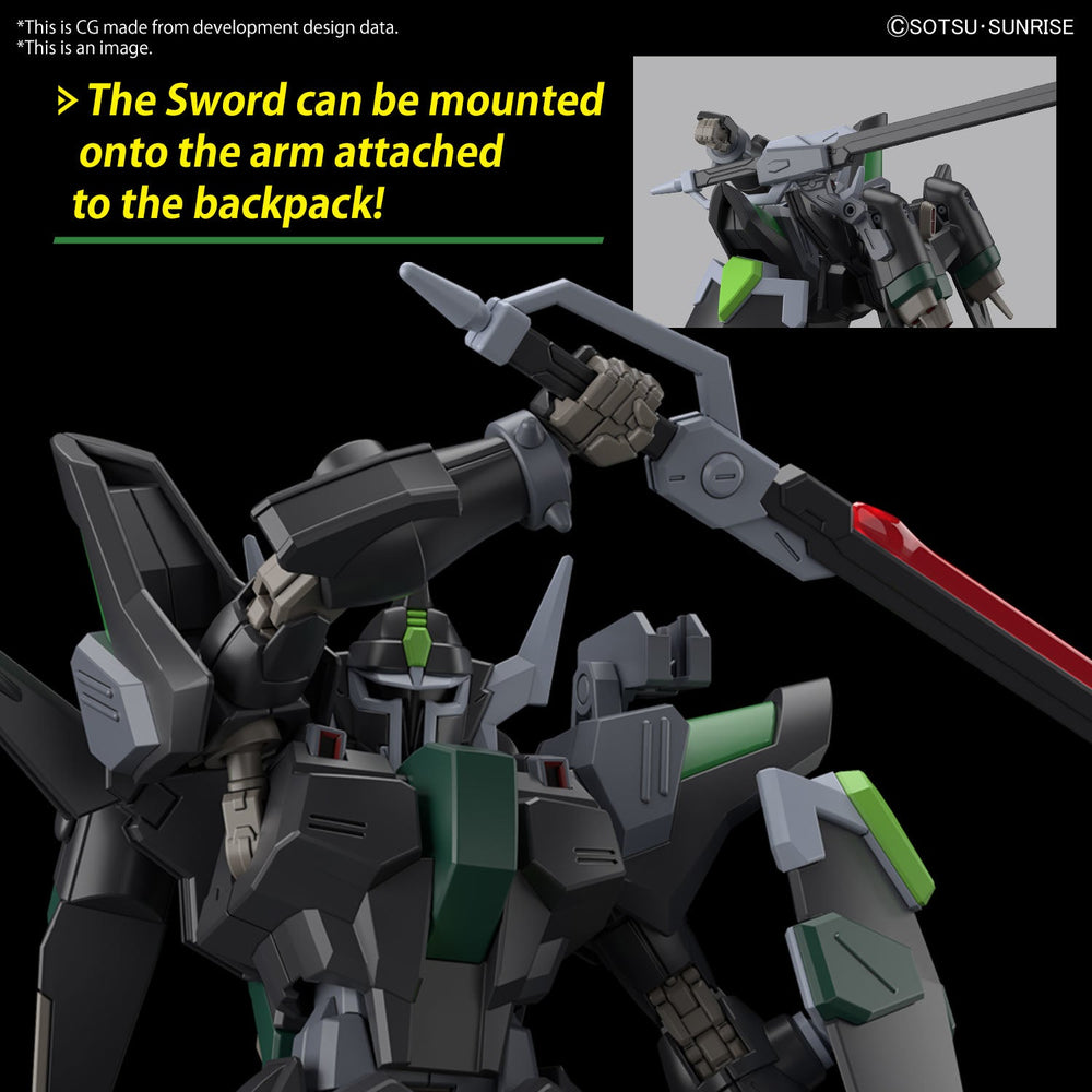 Gundam Seed Freedom Black Knight Squad Rud-Ro.A HG Model Kit (ONLINE ORDER ONLY)