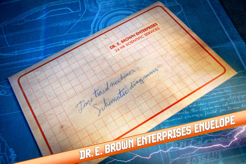 Back to the Future Time Travel Memories II Expansion Kit Standard Edition prop replicas (ONLINE ORDER ONLY)