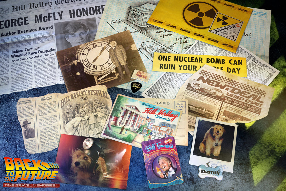Back to the Future Time Travel Memories II Expansion Kit Standard Edition prop replicas (ONLINE ORDER ONLY)