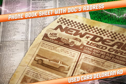 Back to the Future Time Travel Memories II Expansion Kit Standard Edition prop replicas (ONLINE ORDER ONLY)